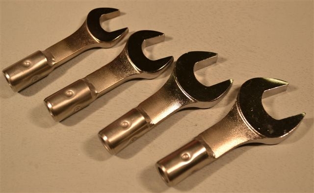 Open End Standard Medium Size Wrench Group, 9/16, 5/8, 11/16, 3/4 – 4Pc.